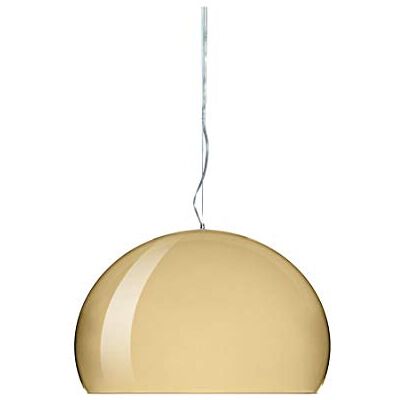 Kartell FL/Y, suspension lampa, zlatá Kartell FL/Y, suspension lampa, zlatá