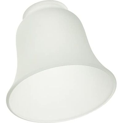 Westinghouse Lighting 8703640 4,3 cm Stínidlo lampy ze satinovaného skla, tvar zvonku, bílé, 12,1 x 12,1 x 11,1 cm Westinghouse Lighting 8703640 4,3 cm Stínidlo lampy ze satinovaného skla, tvar zvonku, bílé, 12,1 x 12,1 x 11,1 cm