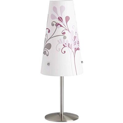 Brilliant Isi stolní lampa železo/fialová 02747/78, 13 x 13 x 36 cm Brilliant Isi stolní lampa železo/fialová 02747/78, 13 x 13 x 36 cm