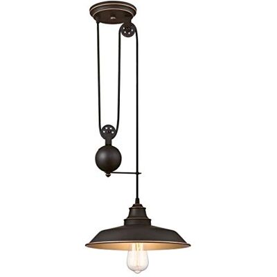 Westinghouse Lighting 63632 jednoplamenné závěsné svítidlo pro vnitřní použití, provedení v olejované bronzové barvě s akcenty, olejovaný bronz, závěsné svítidlo s 1 lampou Westinghouse Lighting 63632 jednoplamenné závěsné svítidlo pro vnitřní použití, provedení v olejované bronzové barvě s akcenty, olejovaný bronz, závěsné svítidlo s 1 lampou