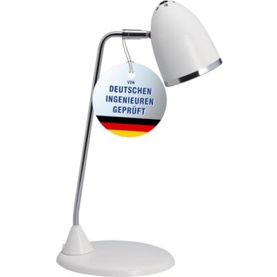 MAUL Stolní lampa bílá E27 starlet retro design teplá bílá nastavitelná MAUL Stolní lampa bílá E27 starlet retro design teplá bílá nastavitelná