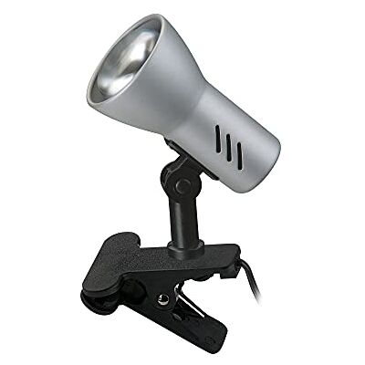 Briloner Leuchten Otočné a otočné svorkové světlo, svorková lampa s kabelem, titanová barva, 40W Briloner Leuchten Otočné a otočné svorkové světlo, svorková lampa s kabelem, titanová barva, 40W