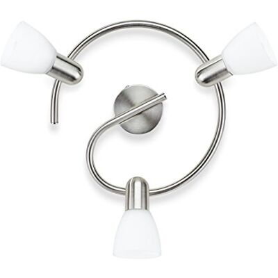 Philips E14 Essentials jutové bodové světlo Bar/Tube Light, nikl 3 žárovky nikl, šedá Philips E14 Essentials jutové bodové světlo Bar/Tube Light, nikl 3 žárovky nikl, šedá