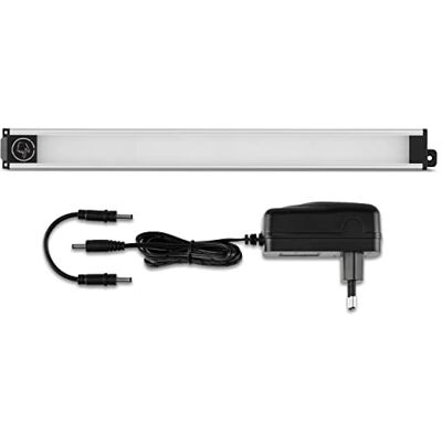 REV Osvětlení skříně Slimtouch, LED kuchyňské podhledové svítidlo, ploché 18 mm – rozšířitelné, 32 cm, 5 W, 420 lm, stříbrné REV Osvětlení skříně Slimtouch, LED kuchyňské podhledové svítidlo, ploché 18 mm – rozšířitelné, 32 cm, 5 W, 420 lm, stříbrné