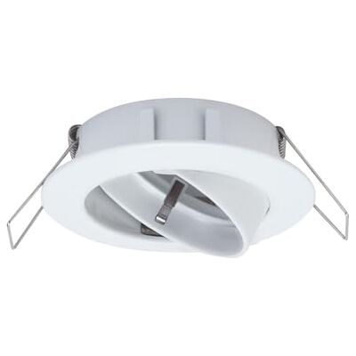 Paulmann 93731 Einbauleuchte Premium Line Einbaustrahler 230V Deckenspot Weiß Einbaulicht schwenkbar ohne Leuchtmittel max. 1x50W 230V GU10 Paulmann 93731 Einbauleuchte Premium Line Einbaustrahler 230V Deckenspot Weiß Einbaulicht schwenkbar ohne Leuchtmittel max. 1x50W 230V GU10