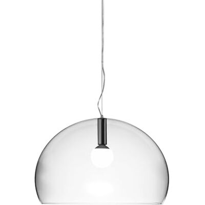 Kartell Small Fl/Y, závěsná lampa, čiré sklo Kartell Small Fl/Y, závěsná lampa, čiré sklo