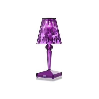 Kartell Baterie, stolní lampa, švestka Kartell Baterie, stolní lampa, švestka