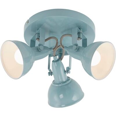 Briloner Stropní lampa Vintage otočná, objímka E14, max. 40 W, stropní svítidlo, lampa, lampa do obývacího pokoje, lampa do ložnice, lampa do kuchyně, stropní svítidlo, stropní osvětlení, 21 x 15,6 Briloner Stropní lampa Vintage otočná, objímka E14, max. 40 W, stropní svítidlo, lampa, lampa do obývacího pokoje, lampa do ložnice, lampa do kuchyně, stropní svítidlo, stropní osvětlení, 21 x 15,6