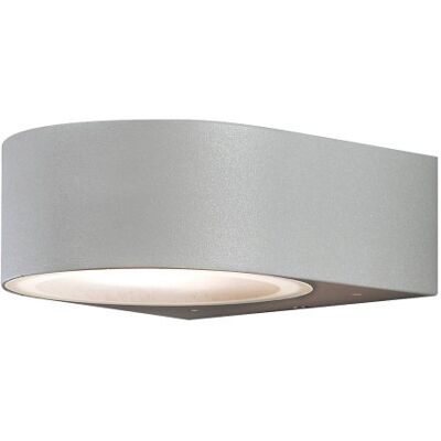 Konstsmide Teramo 7510-300 Wandleuchte B: 17cm T: 18,5cm H: 7cm / 1x40W / IP44 / lackiertes Aluminium/grau, Korpus: Grau Konstsmide Teramo 7510-300 Wandleuchte B: 17cm T: 18,5cm H: 7cm / 1x40W / IP44 / lackiertes Aluminium/grau, Korpus: Grau