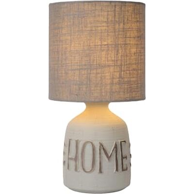 LUCIDE COSBY stolní lampa Ø 16,5 cm 1xE14 šedá LUCIDE COSBY stolní lampa Ø 16,5 cm 1xE14 šedá