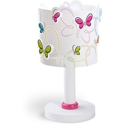Dalber Dětská stolní lampa motýli motýli 62141 E14 Dalber Dětská stolní lampa motýli motýli 62141 E14