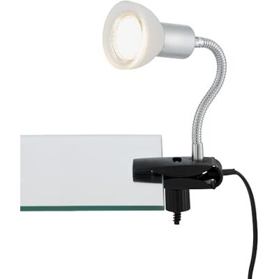 Briloner Leuchten Klemmspot LED-Klemmleuchte, 1 x GU10, titanfarbig/weiß 2989-016P Briloner Leuchten Klemmspot LED-Klemmleuchte, 1 x GU10, titanfarbig/weiß 2989-016P