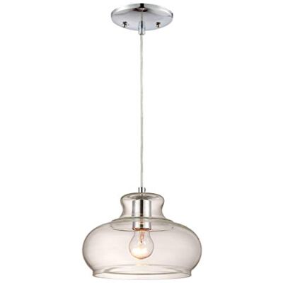 Westinghouse Lighting 63458 závěsné svítidlo s 1 lampou, provedení chrom s čirým sklem stínidlo lampy Westinghouse Lighting 63458 závěsné svítidlo s 1 lampou, provedení chrom s čirým sklem stínidlo lampy