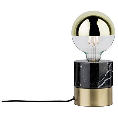 Paulmann 79742 Neordic Stolní lampa Vala max. 1x20W stolní lampa pro E27 lampy lampa na noční stolek mosaz kartáčovaná/černá 230V mramor bez žárovky Paulmann 79742 Neordic Stolní lampa Vala max. 1x20W stolní lampa pro E27 lampy lampa na noční stolek mosaz kartáčovaná/černá 230V mramor bez žárovky