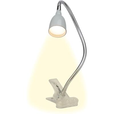Brilliant Lampa Anthony Stolní lampa Želo/titan nastavitelná upínací lampa LED stolní lampa LED lampa se svorkou s kabelem vč. světelného zdroje Brilliant Lampa Anthony Stolní lampa Želo/titan nastavitelná upínací lampa LED stolní lampa LED lampa se svorkou s kabelem vč. světelného zdroje