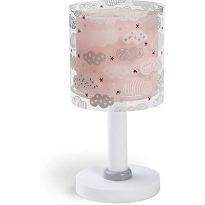Dalber Dětská stolní lampa mraky Clouds Rosa 41411S E14 Dalber Dětská stolní lampa mraky Clouds Rosa 41411S E14
