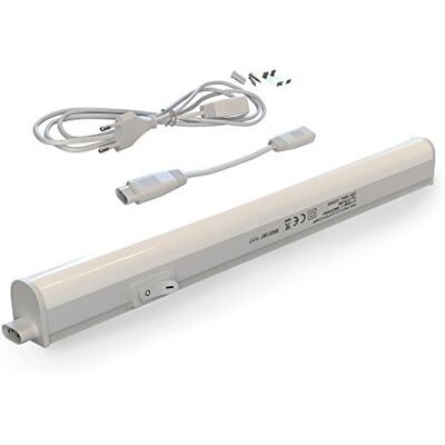 Briloner LED lišta s vypínačem, neutrální bílá barva světla, vč. propojovacího kabelu, podhledové svítidlo do kuchyně, LED světelná lišta do kuchyně, osvětlení skříně, kuchyňská lampa, lampa, 31,3 x Briloner LED lišta s vypínačem, neutrální bílá barva světla, vč. propojovacího kabelu, podhledové svítidlo do kuchyně, LED světelná lišta do kuchyně, osvětlení skříně, kuchyňská lampa, lampa, 31,3 x
