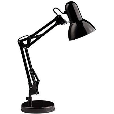 Brilliant Lampa Henry stolní lampa černá 1x A60, E27, 2, vhodné pro běžné lampy (není součástí dodávky) S mezišňůrovým spínačem Brilliant Lampa Henry stolní lampa černá 1x A60, E27, 2, vhodné pro běžné lampy (není součástí dodávky) S mezišňůrovým spínačem