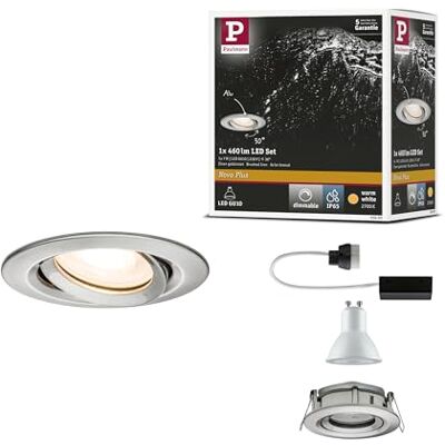 Paulmann Premium EBL Set Name IP65 výkyvná LED 1x_W 230V GU10 51 mm železo bílá/kov Paulmann Premium EBL Set Name IP65 výkyvná LED 1x_W 230V GU10 51 mm železo bílá/kov