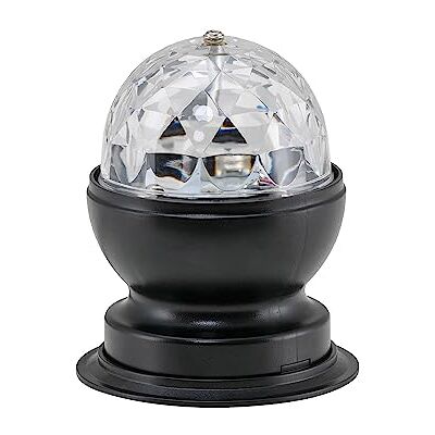 Briloner Svítidla LED party stolní lampa, stolní lampa se světelnými efekty, samootáčecí, party světlo, vč. kabelového spínače, černá Briloner Svítidla LED party stolní lampa, stolní lampa se světelnými efekty, samootáčecí, party světlo, vč. kabelového spínače, černá