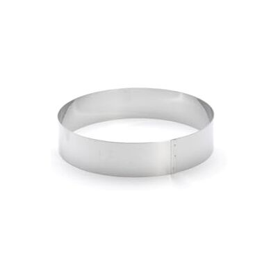 DE BUYER Kulatá forma z ušlechtilé oceli průměr 20 cm 3989. 20, stříbrná DE BUYER Kulatá forma z ušlechtilé oceli průměr 20 cm 3989. 20, stříbrná
