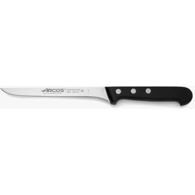 Arcos Série Universal filetový nůž steakový nůž čepel Nitrum ušlechtilá ocel 160 mm ruční rukojeť polyoxymetylen (POM) barva černá Arcos Série Universal filetový nůž steakový nůž čepel Nitrum ušlechtilá ocel 160 mm ruční rukojeť polyoxymetylen (POM) barva černá