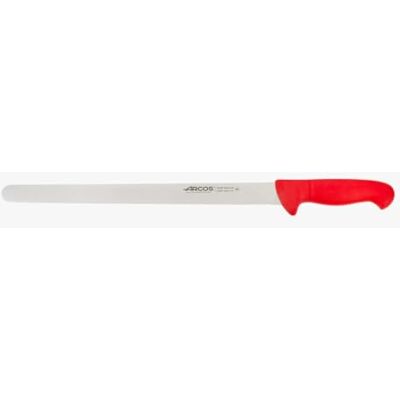 Arcos Cuchillo Fiambre Flexibel 350 mm Edelstahl Nitrum Klinge, Langlebig und Präzise Roter Polypropylen Griff Serie 2900 Arcos Cuchillo Fiambre Flexibel 350 mm Edelstahl Nitrum Klinge, Langlebig und Präzise Roter Polypropylen Griff Serie 2900