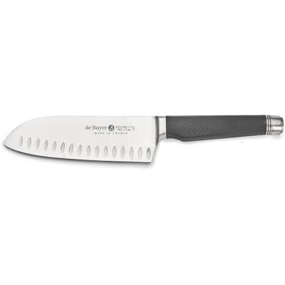 DE BUYER Santoku nůž, nerezová ocel, stříbrný, 27,9 x 20,1 x 10,9 cm DE BUYER Santoku nůž, nerezová ocel, stříbrný, 27,9 x 20,1 x 10,9 cm