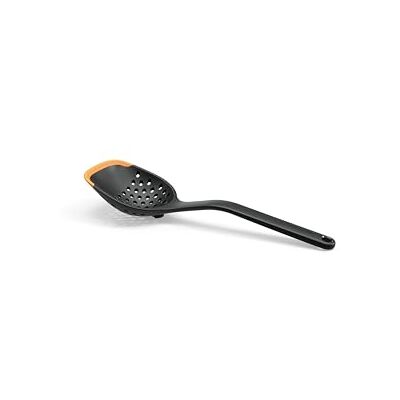 Fiskars Lžíce, délka: 30 cm, plast/silikon, funkční tvar, černá/oranžová, 1027302 Fiskars Lžíce, délka: 30 cm, plast/silikon, funkční tvar, černá/oranžová, 1027302