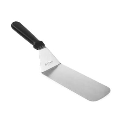 Hendi Otočitelná, flexibilní, obracečka na hamburgery, obracečka na pečení, obracečka na pánve, špachtle, úhelník, vhodná do myčky nádobí, čepel: 239 mm, 76 x 368 mm, nerezová ocel, polypropylen Hendi Otočitelná, flexibilní, obracečka na hamburgery, obracečka na pečení, obracečka na pánve, špachtle, úhelník, vhodná do myčky nádobí, čepel: 239 mm, 76 x 368 mm, nerezová ocel, polypropylen