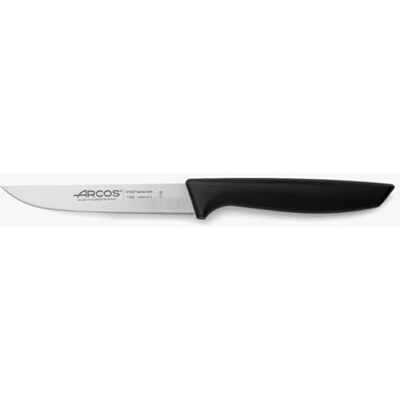 Arcos Nůž na zeleninu z ušlechtilé oceli 110 mm – profesionální nůž na loupání ovoce a zeleniny, ergonomická rukojeť z polyoxymetylenu – černá, řada Niza Arcos Nůž na zeleninu z ušlechtilé oceli 110 mm – profesionální nůž na loupání ovoce a zeleniny, ergonomická rukojeť z polyoxymetylenu – černá, řada Niza