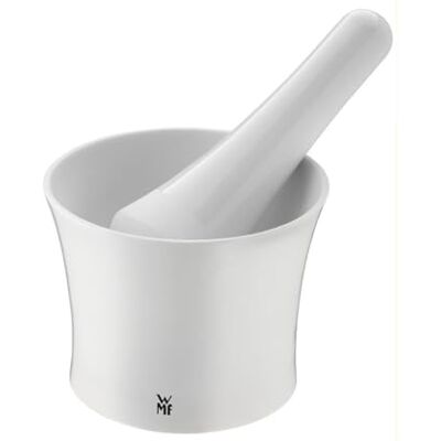 WMF Gourmet hmoždíř s paličkou malý 12 cm, hmoždíř na koření malý, porcelán, vhodný do myčky WMF Gourmet hmoždíř s paličkou malý 12 cm, hmoždíř na koření malý, porcelán, vhodný do myčky