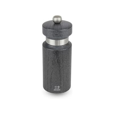 Peugeot Manuální mlýnek na pepř Royan, klasické nastavení stupně mletí, výška: 14 cm, dřevo, šedá, 33880 Peugeot Manuální mlýnek na pepř Royan, klasické nastavení stupně mletí, výška: 14 cm, dřevo, šedá, 33880