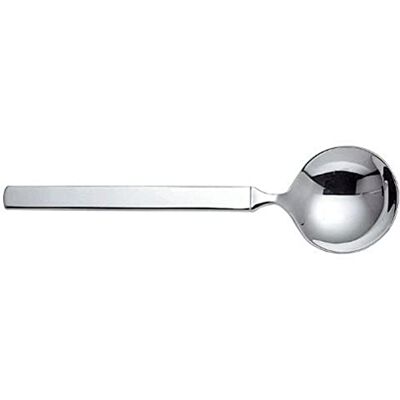 Alessi 4180/31 Dry Suppenlöffel, 6 Stück (80/31 (DE)/41), Silber Alessi 4180/31 Dry Suppenlöffel, 6 Stück (80/31 (DE)/41), Silber