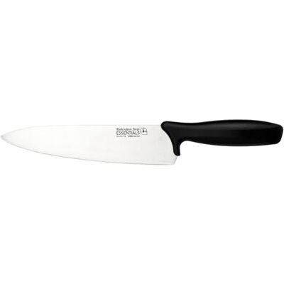 Rio Kuchařský nůž 20 cm – lehký, ostrý kuchyňský nůž z nerezové oceli s černou rukojetí Rio Kuchařský nůž 20 cm – lehký, ostrý kuchyňský nůž z nerezové oceli s černou rukojetí