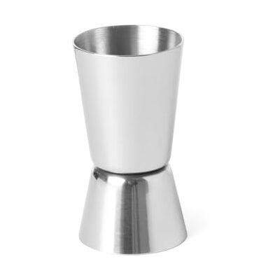 Hendi Cocktail Messbecher, BarUp, 2 verschiedene Messmengen, polierte Ausführung, Cocktailmessbecher, Jigger, Barmaß, 25/35ml, ø40x(H)75mm, Edelstahl, silber Hendi Cocktail Messbecher, BarUp, 2 verschiedene Messmengen, polierte Ausführung, Cocktailmessbecher, Jigger, Barmaß, 25/35ml, ø40x(H)75mm, Edelstahl, silber