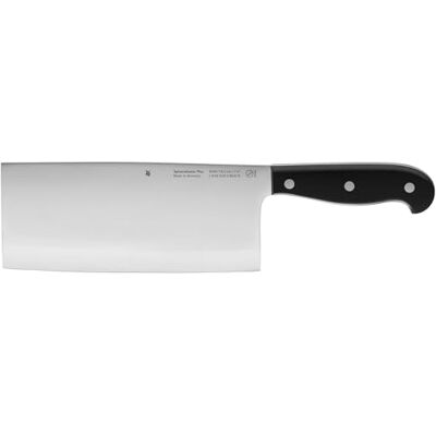WMF Kuchyňský nůž špičková třída plus délka 31 cm délka čepele 18,5 cm Performance Cut Made in Germany kovaná speciální čepelková ocel bezespárová zanýtovaná rukojeť z plastu WMF Kuchyňský nůž špičková třída plus délka 31 cm délka čepele 18,5 cm Performance Cut Made in Germany kovaná speciální čepelková ocel bezespárová zanýtovaná rukojeť z plastu