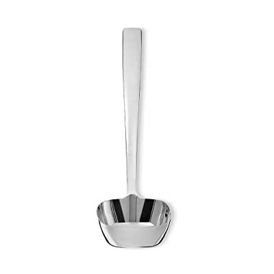 Alessi MW03/10 Dressed naběračka ušlechtilá ocel 18/10 lesklá leštěná s reliéfním dekorem Alessi MW03/10 Dressed naběračka ušlechtilá ocel 18/10 lesklá leštěná s reliéfním dekorem