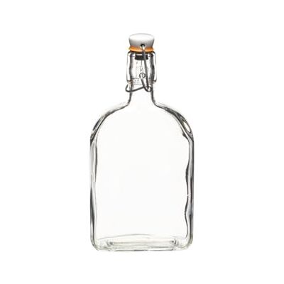 KitchenCraft Home Made Skleněná láhev s třmenovým uzávěrem, 0 5litrová láhev na lihoviny jako pálenky, gin nebo whiskey, karafa, dávkovač nápojů, kuchyňské pomůcky, láhev ginu, sklo, 500 ml KitchenCraft Home Made Skleněná láhev s třmenovým uzávěrem, 0 5litrová láhev na lihoviny jako pálenky, gin nebo whiskey, karafa, dávkovač nápojů, kuchyňské pomůcky, láhev ginu, sklo, 500 ml