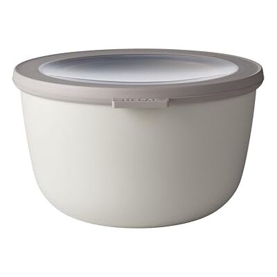 Mepal Multi Bowl Cirqula Round do mikrovlnné trouby vhodný jako vzduchotěsný úložný box do ledničky, nádobí do mikrovlnné trouby a jako dózy na uchovávání potravin 2000 ml Nordic white Mepal Multi Bowl Cirqula Round do mikrovlnné trouby vhodný jako vzduchotěsný úložný box do ledničky, nádobí do mikrovlnné trouby a jako dózy na uchovávání potravin 2000 ml Nordic white
