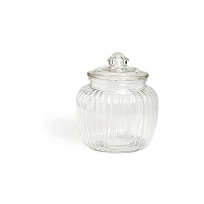 Excelsa Chic Vorratsdose Glas, Glas, transparent, 14.5 x 14.5 x 18 cm Excelsa Chic Vorratsdose Glas, Glas, transparent, 14.5 x 14.5 x 18 cm