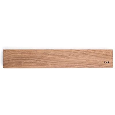 KAI Magnetická lišta z dubu pro uložení nožů vysoce kvalitní dřevo do kuchyně rozměry 39 x 6,5 x 3 cm lišta do kuchyně magnetická deska dřevo KAI Magnetická lišta z dubu pro uložení nožů vysoce kvalitní dřevo do kuchyně rozměry 39 x 6,5 x 3 cm lišta do kuchyně magnetická deska dřevo