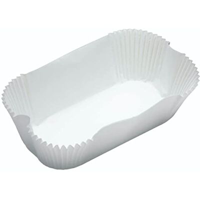 KitchenCraft Kitchen Craft Antihaft-Brotbackform-Backpapier für 454 g, 16,5 x 8,5 cm, Packung mit 40 Stück, KCLL1LB, Weiß KitchenCraft Kitchen Craft Antihaft-Brotbackform-Backpapier für 454 g, 16,5 x 8,5 cm, Packung mit 40 Stück, KCLL1LB, Weiß