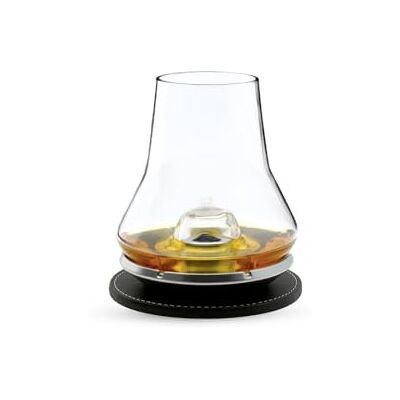 Peugeot Sada sklenic na whisky s 1 sklenicí, 1 kovovou základnou, 1 táckem, objem: 38 cl, Les Impitoyables, 266097, 9,3 x 9,3 x 10 cm, průhledná Peugeot Sada sklenic na whisky s 1 sklenicí, 1 kovovou základnou, 1 táckem, objem: 38 cl, Les Impitoyables, 266097, 9,3 x 9,3 x 10 cm, průhledná