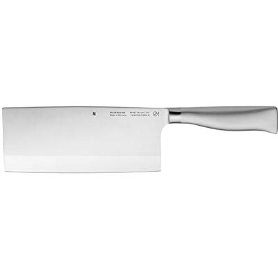 WMF Grand Gourmet čínský kuchařský nůž 31,5 cm, kuchyňský nůž Made in Germany, kovaný nůž, Performance Cut, speciální nožová ocel, čepel 18,5 cm WMF Grand Gourmet čínský kuchařský nůž 31,5 cm, kuchyňský nůž Made in Germany, kovaný nůž, Performance Cut, speciální nožová ocel, čepel 18,5 cm