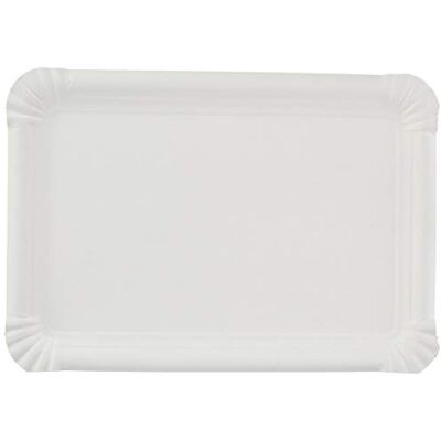 Garcia de Pou Papptablett Konditorei "Fast Food" Klein 23X17 Cm Weiss Karton 250 Un. Garcia de Pou Papptablett Konditorei "Fast Food" Klein 23X17 Cm Weiss Karton 250 Un.