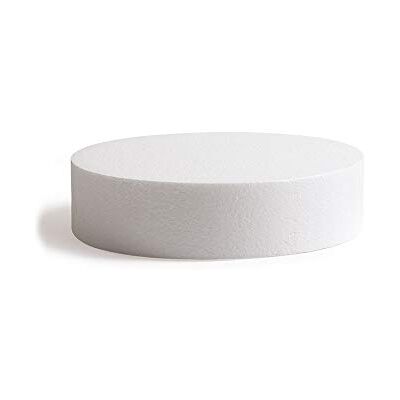 Decora DISC POLYSTYREN 35 x 7, 5 h cm základ pro zdobení koláčů design cukrová pasta, bílá Decora DISC POLYSTYREN 35 x 7, 5 h cm základ pro zdobení koláčů design cukrová pasta, bílá
