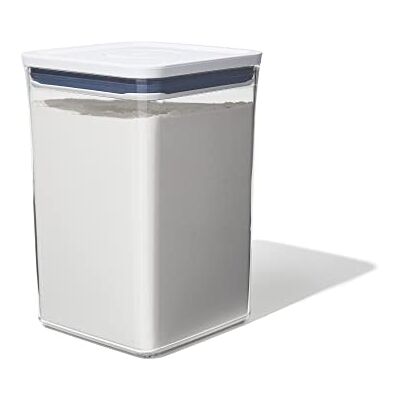 OXO Nádoba na POP Good Grips – Big Square Medium 4,2 l – vzduchotěsná a stohovatelná, s plnicí linkou, víko typu A, vhodné do myčky OXO Nádoba na POP Good Grips – Big Square Medium 4,2 l – vzduchotěsná a stohovatelná, s plnicí linkou, víko typu A, vhodné do myčky