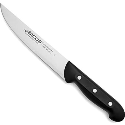 Arcos Série Maitre – kuchyňský nůž – čepel nitrum ušlechtilá ocel 180 mm – rukojeť polypropylen barva černá Arcos Série Maitre – kuchyňský nůž – čepel nitrum ušlechtilá ocel 180 mm – rukojeť polypropylen barva černá
