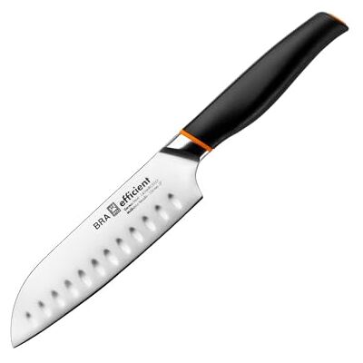 BRA Efficient nůž Santoku, ušlechtilá ocel, šedá, 3 x 4 x 30 cm BRA Efficient nůž Santoku, ušlechtilá ocel, šedá, 3 x 4 x 30 cm